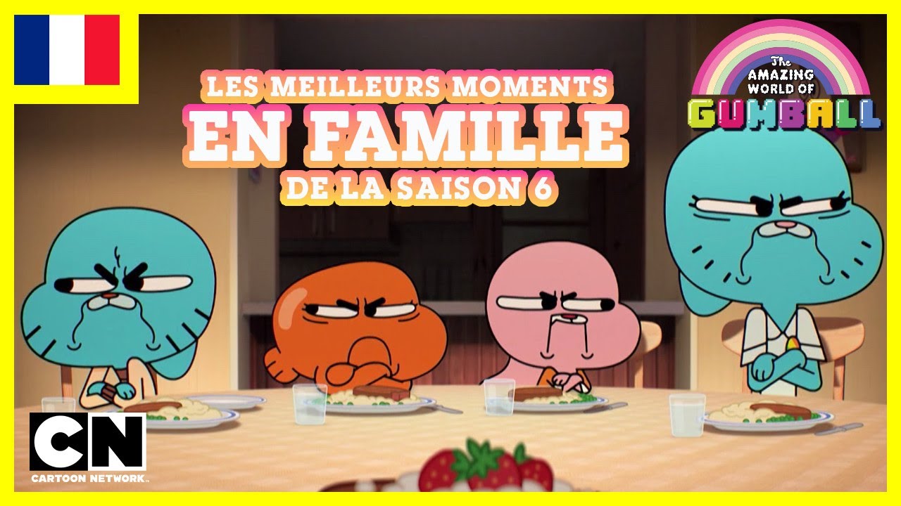 Le Monde Incroyable de Gumball 🇫🇷| Les meilleurs moments en famille de