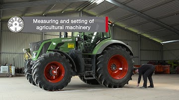 Haweka Axis50LM - Laser wheel alignment system for tractors and agricultural machinery