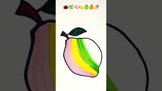 🌰🌿🧠🍋🍏🍊🍠satisfying creative art#satisfyling #colors #brush#emoji#freefire#art#creative#youtubeshorts