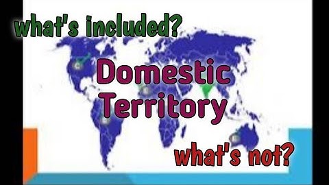 Domestic territory in Economics