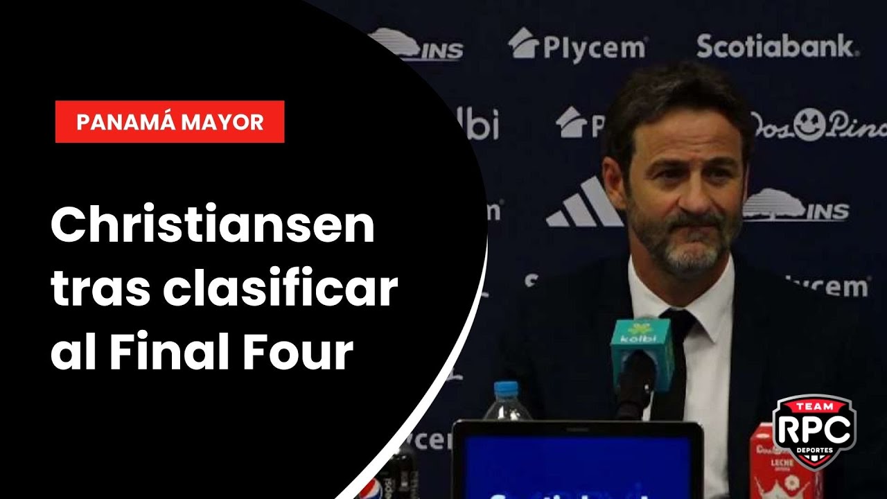 Thomas Christiansen, DT de&nbsp; la selección de Panamá.