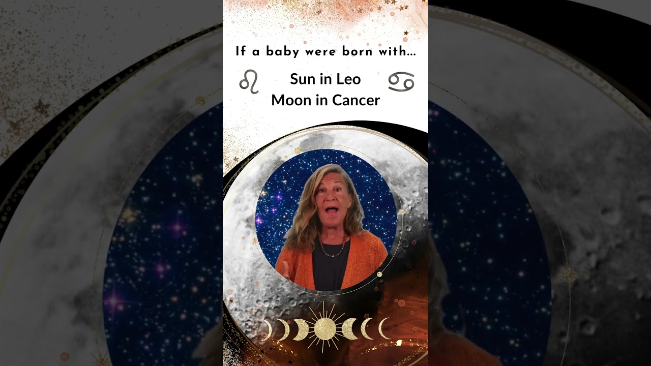 If a baby were born with Sun in Leo ☀️♌️ and Moon in Cancer 🌙♋️