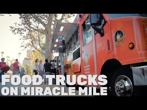 Video: Gourmet Food Trucks sa Los Angeles