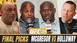 Who Wins? MMA Legends Predict Conor McGregor vs Max Holloway Clash | UFC 329