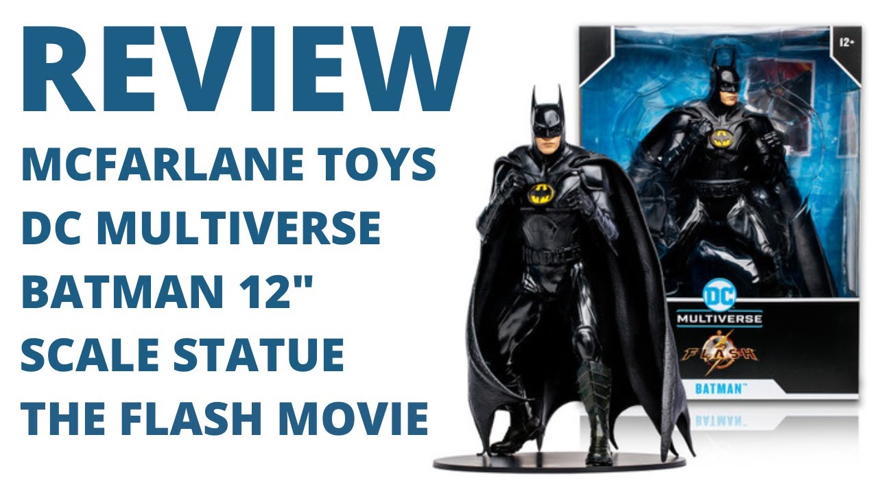 Review McFarlane Toys DC Multiverse Batman 12" Statue YouTube
