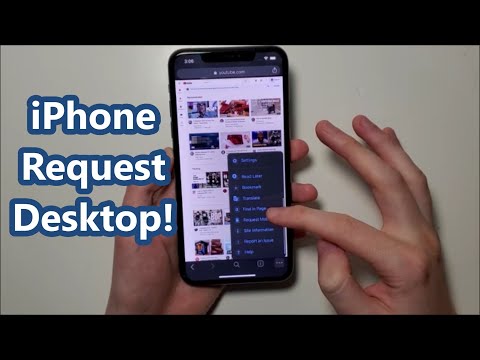 How to Request Desktop Site Chrome or Safari for iPhone 11 hqdefault