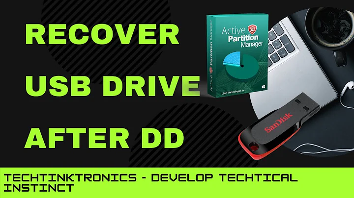 Recover USB Drive After DD