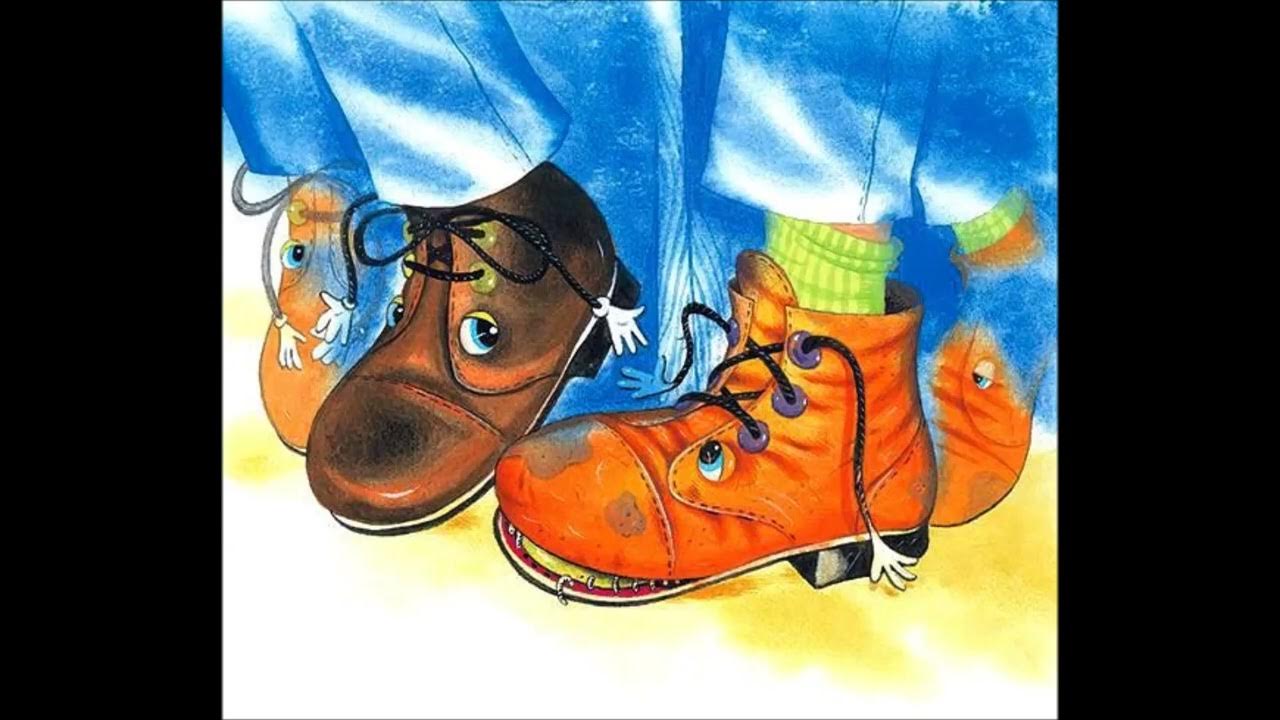 Ботинки просят каши. Фразеологизм сапоги каши просят. Башмак просит каши. Иллюстрации к сказке прожорливый башмак. Старый башмак что каши просит 6.