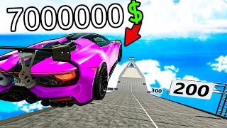 ❄️ ROZWALIŁEM NAJDROŻSZE AUTO NA SKOCZNI NARCIARSKIEJ!? | BeamNG Drive |