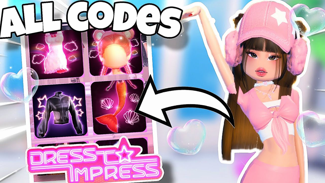 ALL *NEW* CODES IN DRESS TO IMPRESS (WORKING 2024) - YouTube