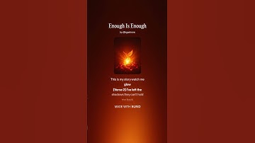 Thumbnail of Enough Is Enough musical rendition by KG