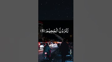 Sorat Al-Takathur Short | Quran Majeed Short Videos | سورة التكاثر