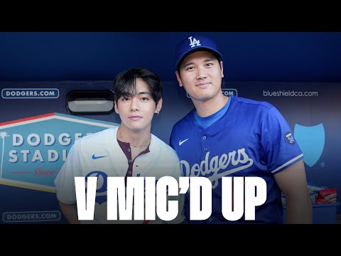 V Mic D Up At Dodger Stadium