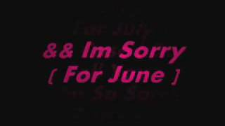 Vignette de la vidéo "Ruben Studdard- Sorry 2004 With Lyrics ."