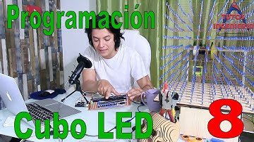 🎬 Programación de Cubo LED con ARDUINO (Vídeo #8) 🤹🏻‍♀️