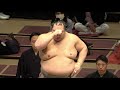 Hokutofuji: THIS is what fighting spirit looks like! 北勝富士の著しい敢闘精神!