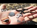 ANILLO, CADENA y MONEDA de plata en BAJANTE del Río!