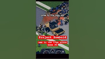 Project Zomboid omw to the liqa sto 5 #projectzomboid #zomboid #projectzomboidmods #steamroller