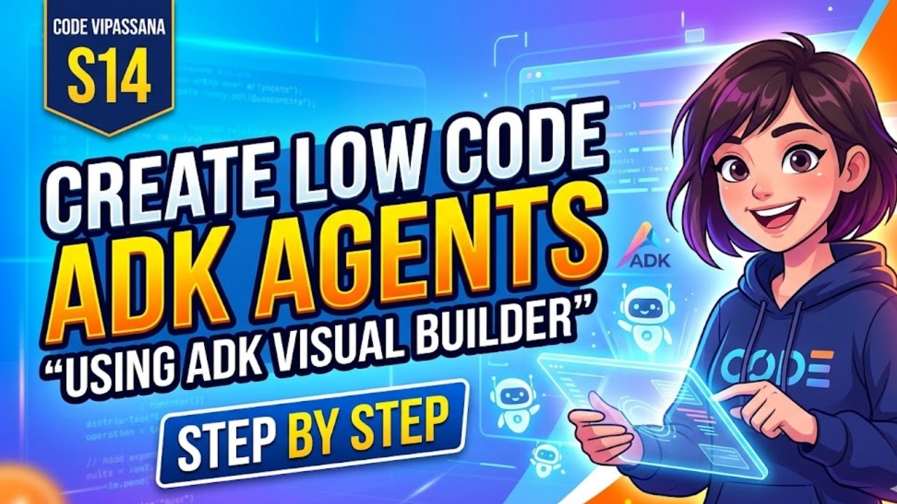 Create and deploy low code ADK agents using ADK Visual Builder | Code ...