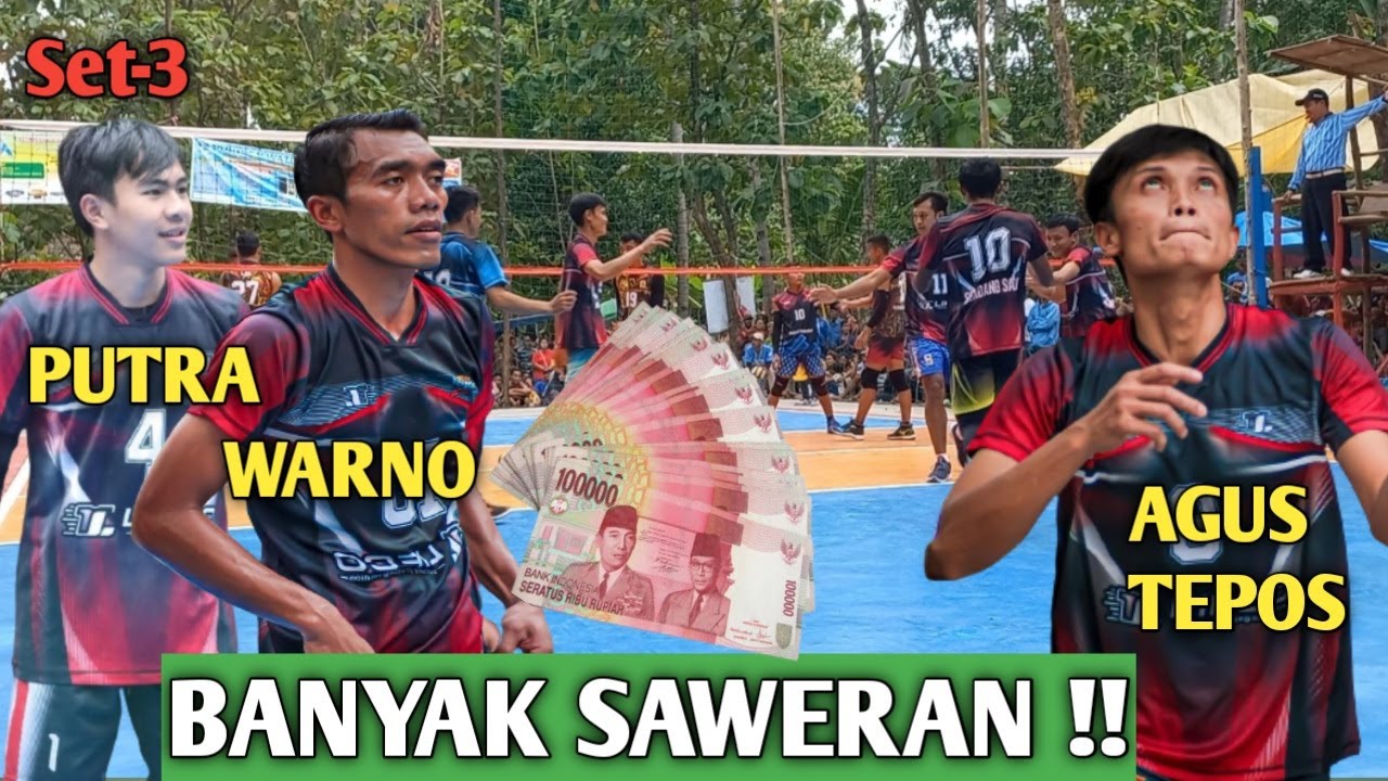 WARNO DEWA SODIK DAN PUTRA DAPAT BANYAK SAWERAN