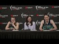 Sandy Brondello, Sabrina Ionescu, and Breanna Stewart Press Conference | Liberty vs. Lynx