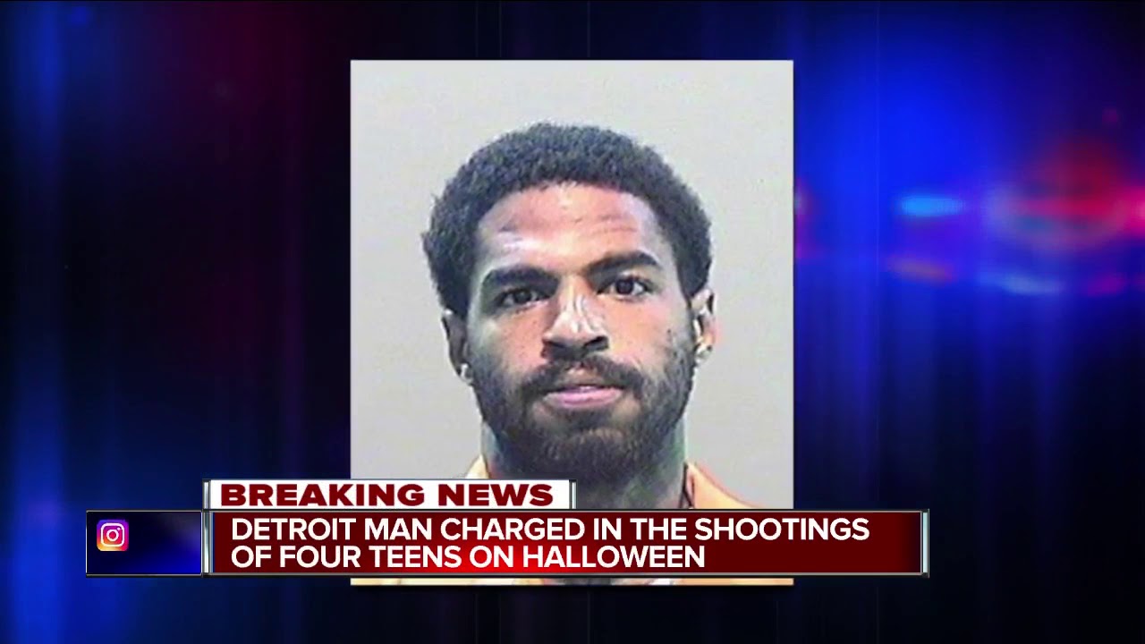 Detroit man charged in Halloween shooting of 4 teens at east side home ...