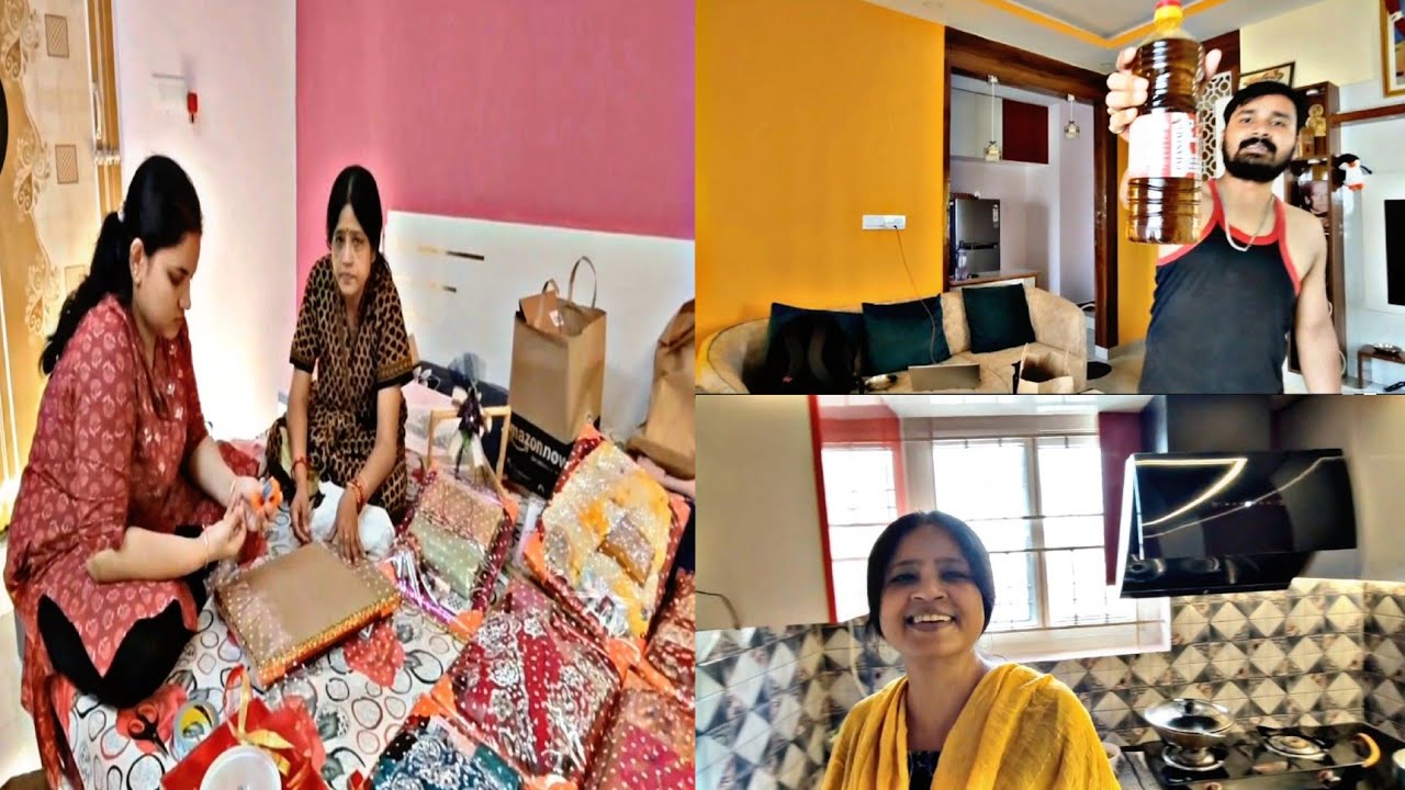 বিয়ের তত্ত্ব Packing চলছে 🥰/ এখনো অনেক বাকি 😊//@LaughwidPakhi 🥰