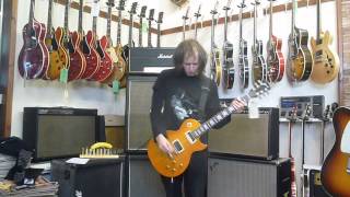 2001 Gary Moore Signature Gibson Les Paul chords