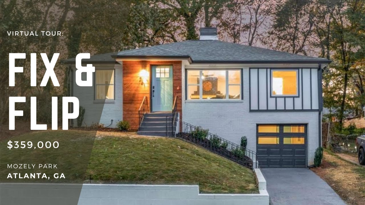 Home Tour: Fix and Flip in Atlanta, Ga (Mozely Park)