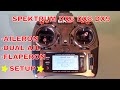 EXPLAINED - How to setup dual ailerons and flaperons with Spektrum DX6 DX7 DX8 DX9 DX18 radio