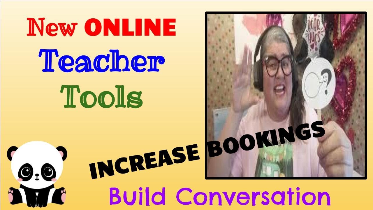 VIPKid or Online New Teacher Tools. Teaching Conversation, - YouTube