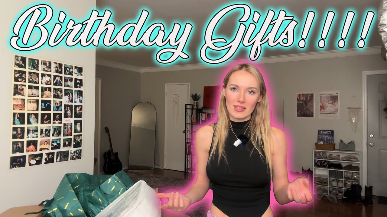 Birthday Gifts From Amazon Wishlist!!!  Thank You!!!