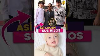 Así lucen los hijos de Marc Anthony.