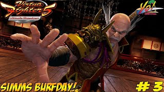 Virtua Fighter 5! Simm's Burfday Bash! Part 3 - YoVideogames