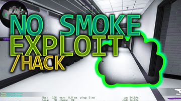 No Smoke / remove -  Exploit / Hack for CS:GO - VAC Safe / ESEA / FaceIt - 2017