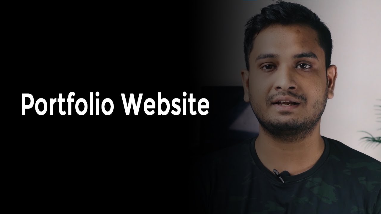 How to make a portfolio website and deploy using domain and hosting ...