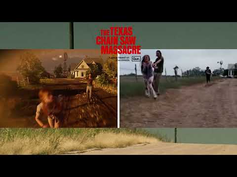 The Texas ChainSaw Massacre - Game VS 1974 Movie Ending Comparison