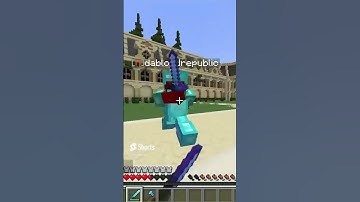 Minecraft Player accepts his fate on pvp legacy #shorts