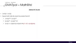 06 GMATpal MathBits