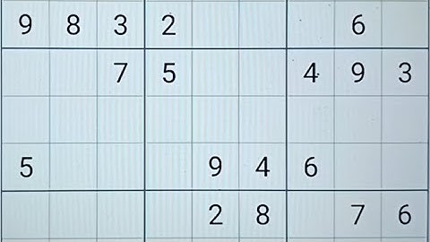 Sudoku Puzzle (3) : 18 / 11 / 2025 