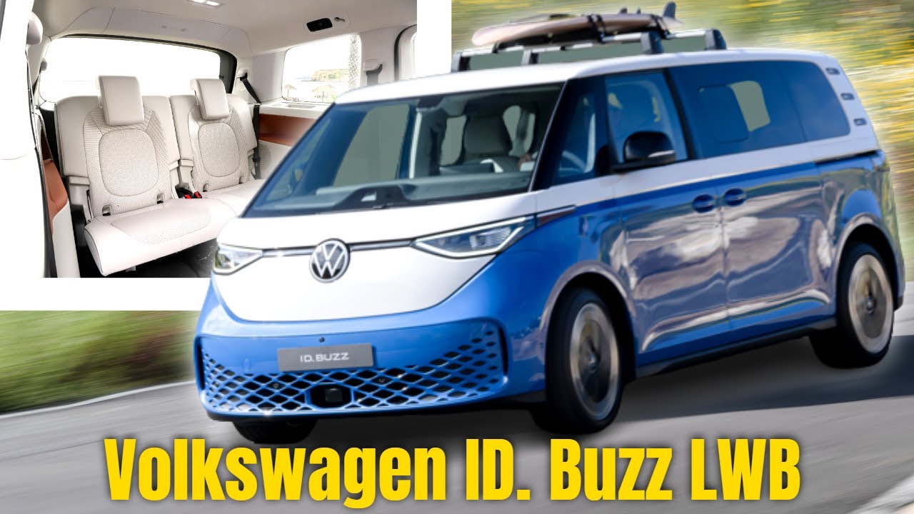2024 Volkswagen Id Buzz Lwb Long Wheelbase Revealed Youtube
