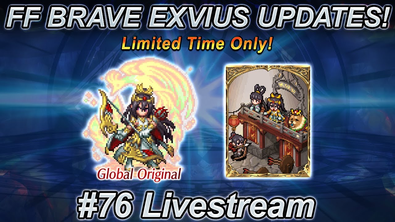FFBE | UPDATES #76 – Livestream