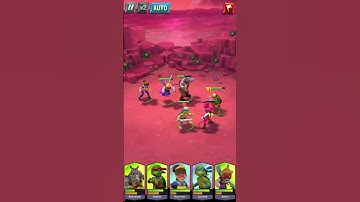 TMNT: Mutant Madness - Collect allies (and enemies) in a fight to save Dimension X  Level - 2