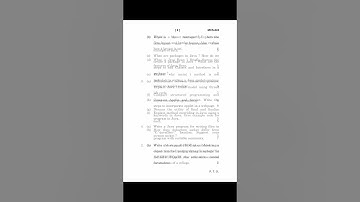 #Shorts MCS-024 DECEMBER 2023 Question Paper (Object Oriented Technologies and Java Programming)