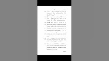 #Shorts MCS-024 DECEMBER 2023 Question Paper (Object Oriented Technologies and Java Programming)