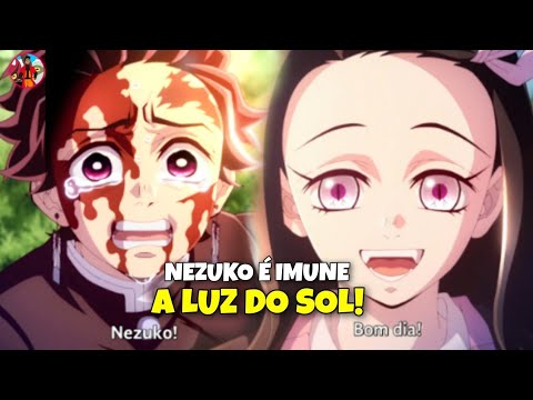 NEZUKO VENCE O SOL - DEMON SLAYER 3 TEMPORADA EP 11 