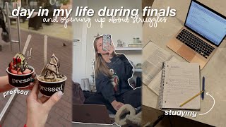 DAY IN MY LIFE: first day of finals and learning to live in the moment