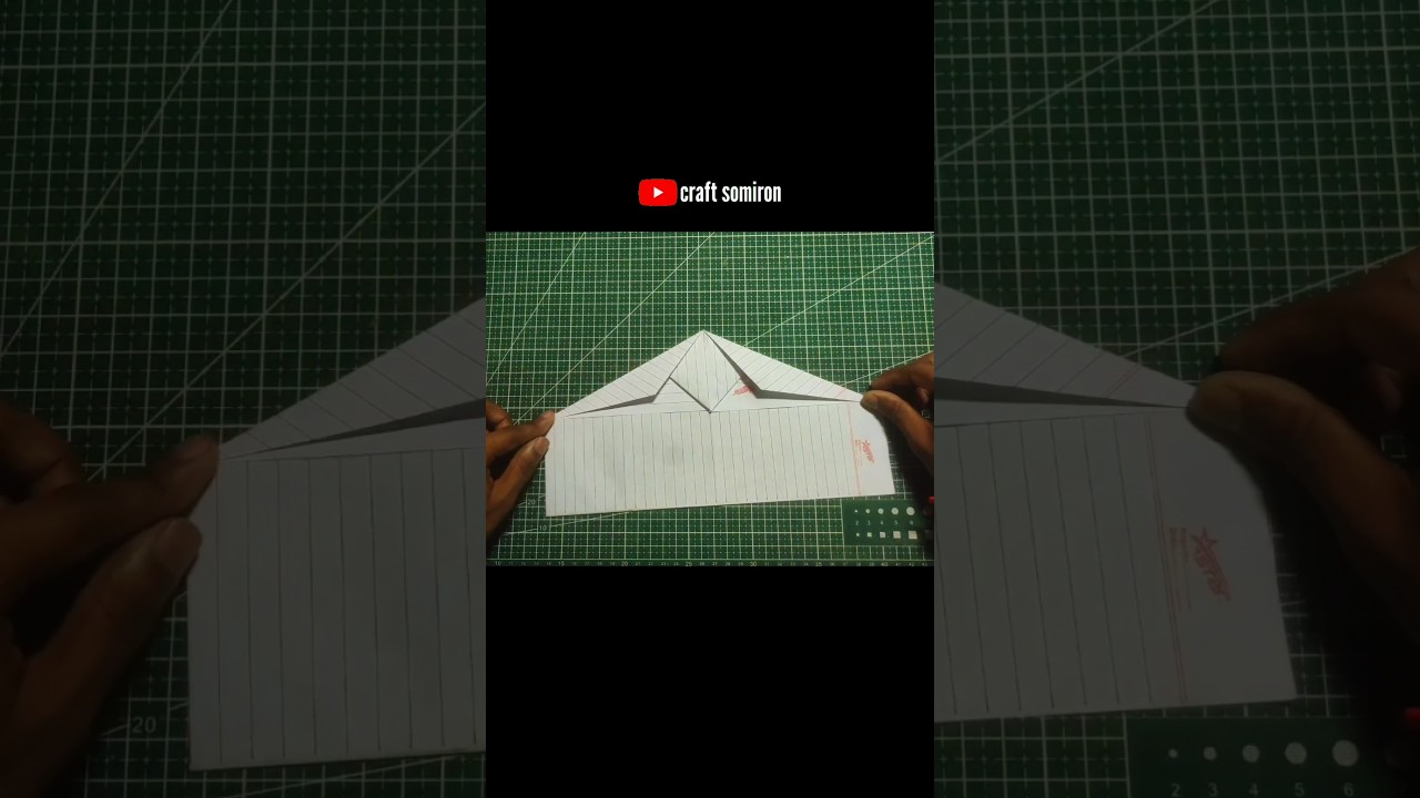 Notebook paper flying bird 