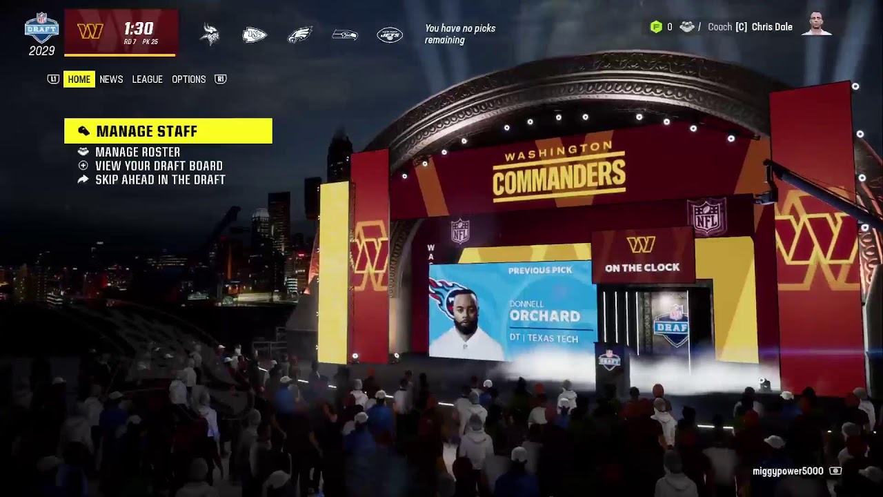 2029 NFL Draft YouTube