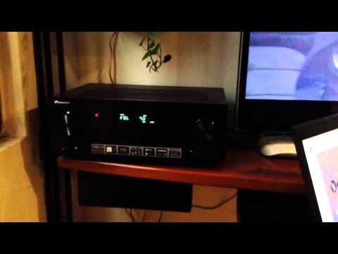 Sound system new test (Pioneer vsx-528 AV receiver / Yamaha NS-333 / Yamaha YST-SW030 Subwoofer )